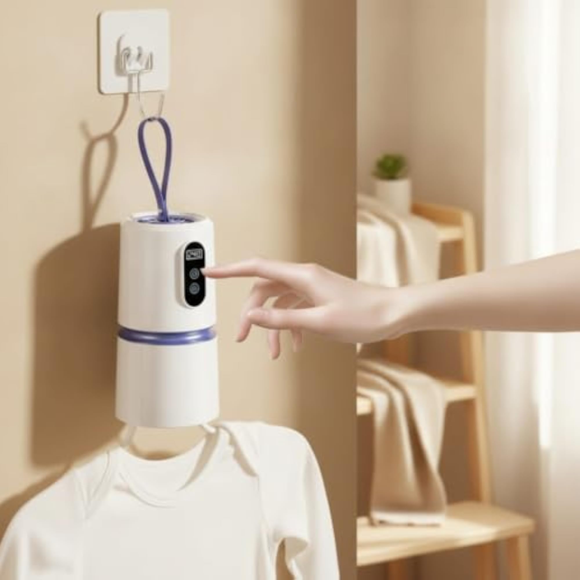 Compact Portable Clothes Dryer, Lightweight Mini Electric Drying Machine