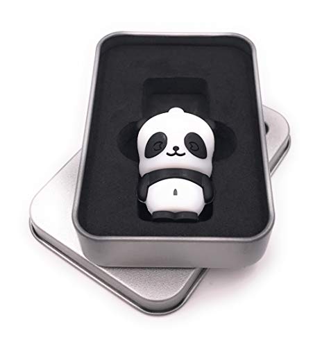 Onwomania Ours Panda Debout à Plat Clé USB dans Une boîte Cadeau 8 Go USB 3.0