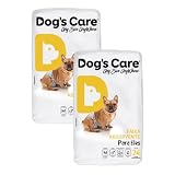 Kit de Fraldas Higiênica para Cães Macho - Dog's Care - Tamanho M - 48 Unidades