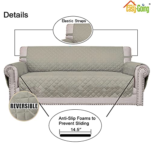 image for Easy-Going 4 Seater Sofa Slipcover Reversible Sofa Cover Water Resista