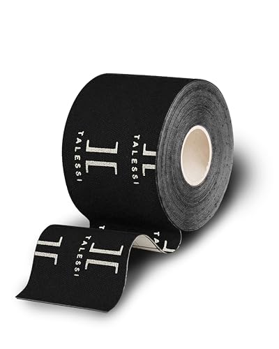 Cintas Kinesiológicas Talessi. Vendas Autoadhesivas Cinta Kinesiológica Resistente al Agua para Deportistas y Fisioterapeutas. Ideal para Rodilla, Hombro, Espalda, dedos y Entrenamientos