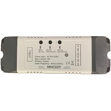 2 Channel 5V 85-250V ZigBee Smart Relay Switch,Adjustable Selflock and Momentary Working Mode,Works with SmartThings, Alexa, Google Home ZigBee Hub Required