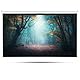 OVERMAX Automatische Hängende Beamer Leinwand groß 100 Zoll 16:9, Abmessungen 221 x 124 cm, Verstellbare Leinwandlänge, Full HD, 4k, Wand-und Deckenmontage, Projektion für Heimkino