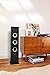 Polk Audio Monitor MXT60 kompakter Standlautsprecher, HiFi und Heimkino Lautsprecher, Hi-Res Zertifiziert, Dolby Atmos und DTS:X kompatibel (Stück), Schwarz