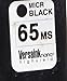 VersaInk-Nano HP 65 MS MICR Black Ink Cartridge for Check Printing, 1