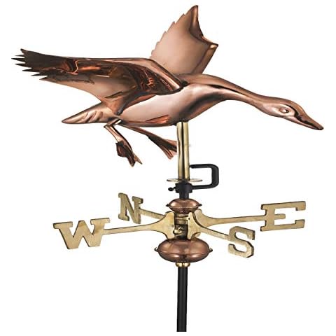 Espira Landing Duck Copper Cottage Weathervane Cover