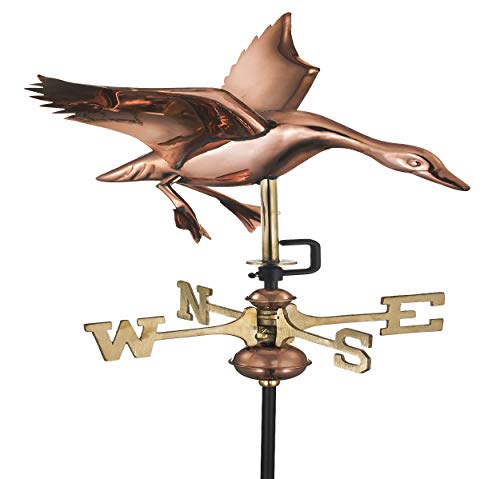 Espira Landing Duck Copper Cottage Weathervane