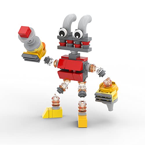 Vonado 7 In 1 Wubbox Monster Friends Building Kit, Singing Monsters Action Figure Toy Model, Cute Music Game Festival Toy, Suitable For Boys And Girls Birthday Gifts, New 2023 (599 Pcs), (M0659-23) #TOP2