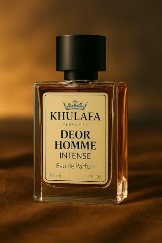 Image of Deor Homme Intense Inspired Perfume for Men | Rich Iris, Amber & Vetiver Notes | Long-Lasting Luxury Fragrance | Ideal for Formal, Romantic Date | Gift for Him | 50ML