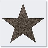 2 Pack Star Stencil Single Star Template for Painting on Wood,Fabric,Wall, Airbrush and Craft...