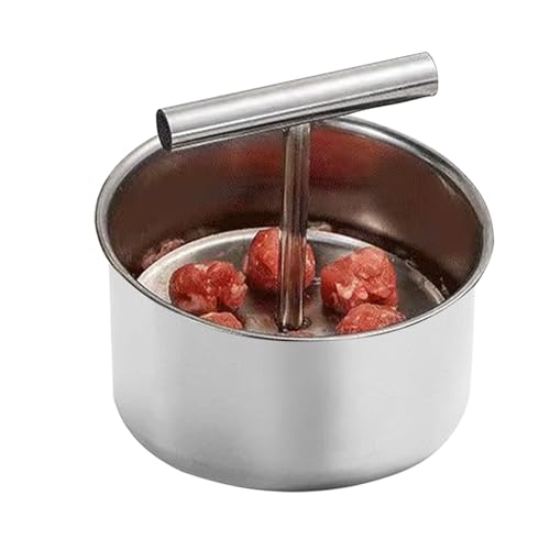 Moldeador De Albóndigas Para Albóndigas, Prensa De Albóndigas De Acero Inoxidable, Para Hacer Albóndigas, 6 Agujeros O 12 Agujeros, Acero Inoxidable Para La Cocina Moldeador De Albóndigas Para Albóndigas, Prensa De Albóndigas De Acero Inoxidable, Para Hacer Albóndigas, 6 Agujeros O 12 Agujeros, Acero Inoxidable Para La Cocina