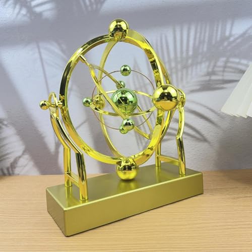 Physique Perpetuum pendule mobile haut de gamme en bois précieux - 7