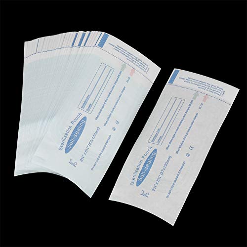 Sterilisationsbeutel Selbstdichtender Zahnarzt Instrumente Autoklav Sterilisator Zahnärztliche Instrumente,200 PCs Dentalprodukte Beutel Medizinischer Sterilisationsbeutel Anwendbar für Profis
