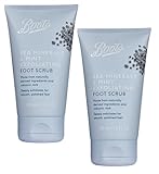 Boots - Scrub esfoliante per piedi ai minerali marini e menta | 150 ml [confezione doppia] immagine