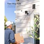 PEEIPM Security Cameras Wireless Outdoor: Solar Power Cameras for Home Security WiFi Battery Seguridad Camara System Kit Surveillance Monitor with Motion Sensor Flood Light Alarm & Color Night Vision - Image 5
