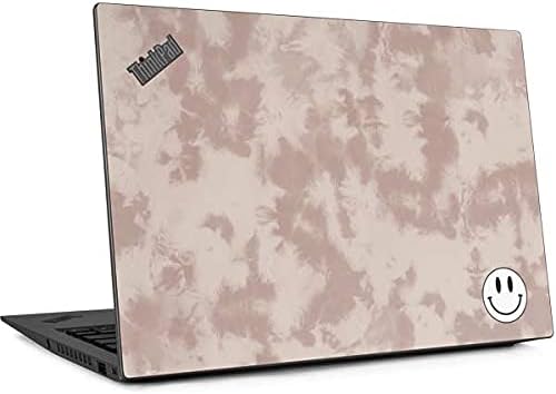 Skinit Decal Laptop Skin Compatible with Thinkpad X1 Carbon (6th Gen 2018) - Officially Licensed Originally Designed Taupe Tie Dye Design