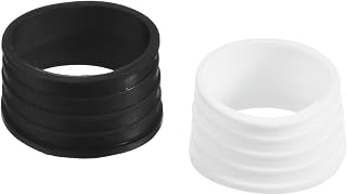 PATIKIL Badminton Racket Handle Grip Ring, Racquet Fix Ring Grip Rubber Ring Non-Slip Absorbent Overgrip in Place
