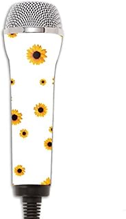 MightySkins Protective Vinyl Skin Decal Compatible with Redoctane Rock Band Microphone Case wrap Cover Sticker Skins Sunflower Shower