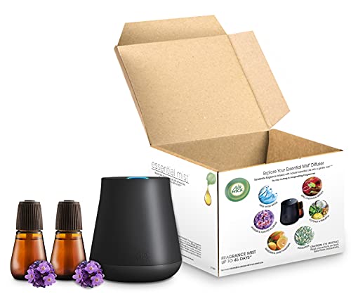 Air Wick Essential Mist Starter Kit, Diffuser & Refill, Lavender and Almond Blossom, Essential Oils Diffuser, Air Freshener, 2.68 Fl Oz Air Wick Essential Mist Starter Kit, Diffuser & Refill, Lavender and Almond Blossom, Essential Oils Diffuser, Air Freshener, 2.68 Fl Oz