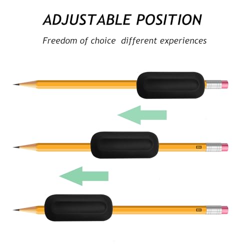2 PCS Weighted Pencil Grips, 1oz Handwriting Aid for Children Elderly & Special Needs Assists with Penmanship Issues Due to Autism, Tremors, Grip Strength or Fine Motor Skill Disability - Image 6