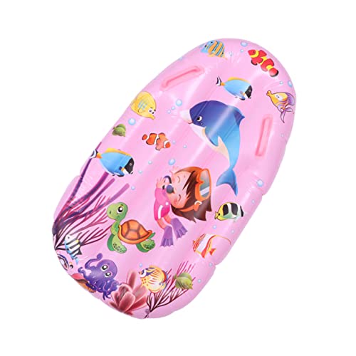 Milisten 1 Pièce Planche de Surf Flottante de Plage Structures gonflables pour piscines gonflables de Piscine lit de Bronzage Gonflable baignade Planche de Surf Flottante pour Piscine Rose