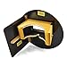 Sarge's Pancake Black Welding Hood Helmet Right Handed Regular Pipeline OSHA Approved (Right Hand, Black)
