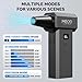 MECO ELEVERDE Electric Air Duster, 220,000 RPM-One Touch Turbo Fan, Stepless Speed Adjustable(±1% Precision Control) Dual Display, 2H Max Runtime, Mini Air Blower for Car,PC, Electronics, Keyboards