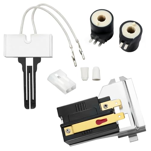 UPGRADED Gas Dryer Repair Kit WP338906 338906 Gas Dryer Flame Sensor 279311 Igniter 279834 Gas Valve Solenoid Coils by Blutoget- Fit for Whirlpool Ken-More Dryers- Replaces WP338906 AP3094251 PS334310