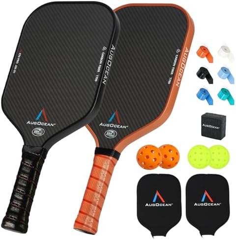 Pickleball Paddles,USAPA Approved Pickleball Paddle Set Pro | 3K ...