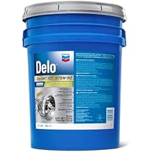 زيت تروس صناعي Delo Syn-AMT XDT SAE 75W-90 - 35 رطلاً، عبوة من قطعة واحدة