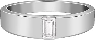GIVA 925 Silver Blaze Ring for Him,Fixed Size, Adjustable | Gifts for Men and Boys | With Certificate of Authenticity and ... Price In India