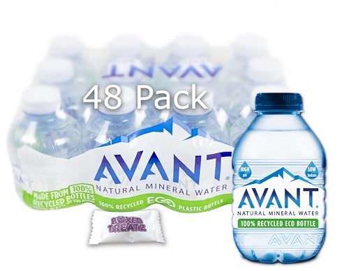 Avant Mineral Still Water | 24/48/96 x 200ml | Naturally High pH, Low Sodium Boxed Treatz (200ml, 48x Avant Mineral Still Water)