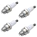 Produktbild NewZC 4 Stück L7T Zündkerze Universelle 2 Takt Zündkerzen Ersatzteile Lawn Mower Spark Plugs für Garten Strimmer Heckenschere Rasenmäher Rasentrimmer Motorgeräte
