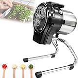 UORDBY Picadora de Verduras Comercial de Alta Velocidad, Cortador de cebollino de 6000 RPM con Grosor Ajustable de 1 a 5 mm, Motor de 110 W, fácil de Limpiar para puerros, Chiles y apio. B