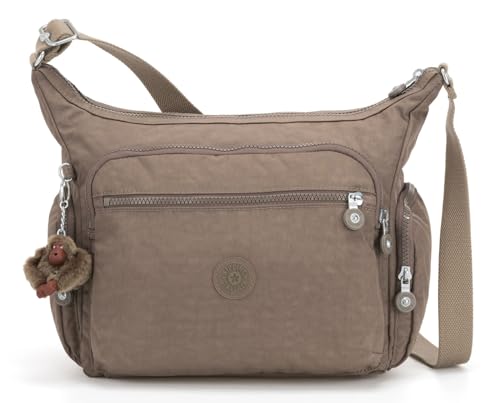 Kipling GABBIE Średni poprzek, True Beige (Brązowy)
