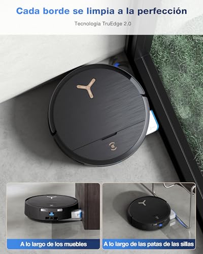 Miniatura 5 de Ecovacs Deebot X9 Pro Omni Robot Aspirador Y Friegasuelos, 16 600 Pa, Ultrafino, Fregado Con Mopa Y Autolavado Inst, Ozmo Roller, Zerotange 3.0, Truedge 2.0, Secado Aire Cal, Negro