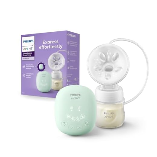 Philips Avent Portable Electric Breast Pump | No.1 Brand Recommended by Moms Worldwide | Soft adaptive Silicon Cushion | One Size Fits all | 4 + 4 Expression and Stimulation settings | Quiet Motor |Corded SCF323/11