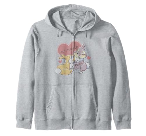 Sweat Disney Bambi Thumper premium : finitions soignées et douceur