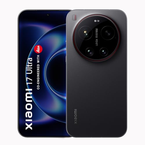 XIAOMI 17 Ultra (Black, 16GB+512GB) |World's First Leica 1-Inch L...