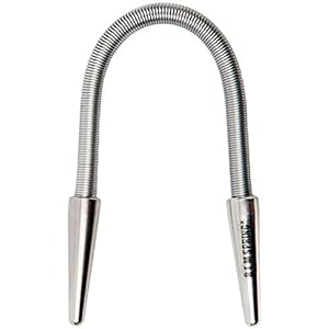 Facial Hair Remover – The Original Hair Removal Spring [Design Patent]. Removes Hair from Upper Lip, Chin, Cheeks and Neck. 100% Stainless Steel