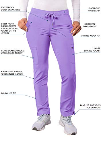 Adar Addition Scrubs per Donna - Pantaloni Skinny