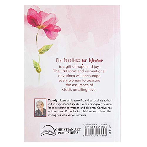 Mini Devotions For Women - 180 Short And Inspirational Devotions To Encourage, Softcover Gift Book For Women #TOP1
