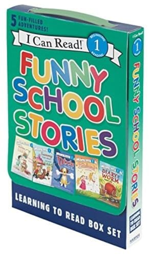 Funny School Stories: Learning to Read Box Set: A Box of 5 Books for Beginning Readers (I Can Read Level 1)