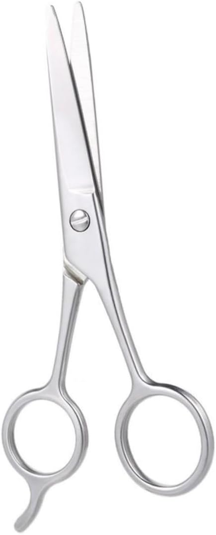 Stainless Steel Beard Scissors for Men and Eyebrow Trimmer Hairdressing Scissors Beard Care Accessory
