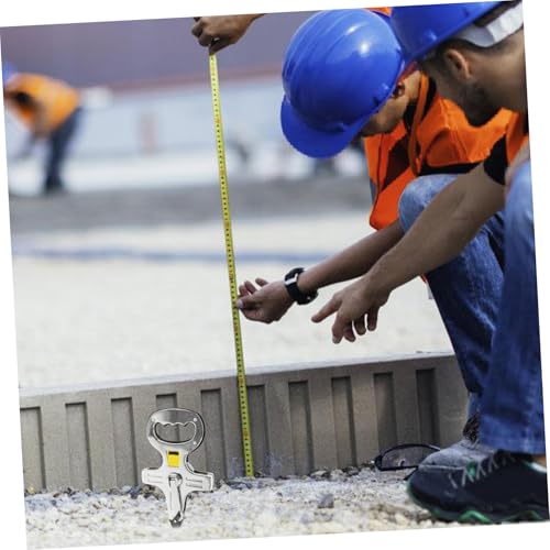 Cinta métrica de acero Luxshiny de 50 m con carcasa metálica miniatura 4