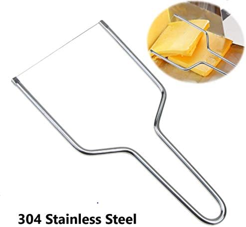 Stainless Steel Cheese Slicers, Handheld Butter Cutter Tools for Soft Hard Block Cheese, Kitchen Tools Knives.