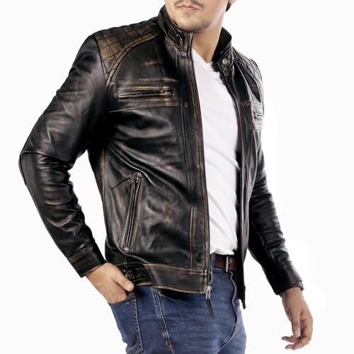 Diamond Style Cafe Racer Jacket
