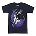 My Little Pony Painted Princess Luna Nightmare Moon Adult Navy T-Shirt (Adult Small)