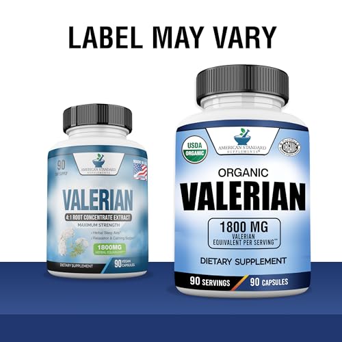 American Standard Supplements Organic Valerian 1800Mg Per Serving thumb #1