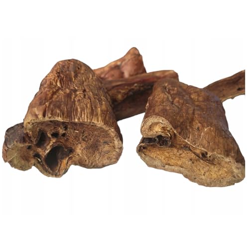 Lucze, Getrocknete Pferdelungen für Hund 500g, 100% Natürlicher Kausnack, Hypoallergen, Zahnpflege für Hunde, Langanhaltender Kauspaß, Leckerli für Empfindliche Hunde, Ohne Künstliche Zusätze